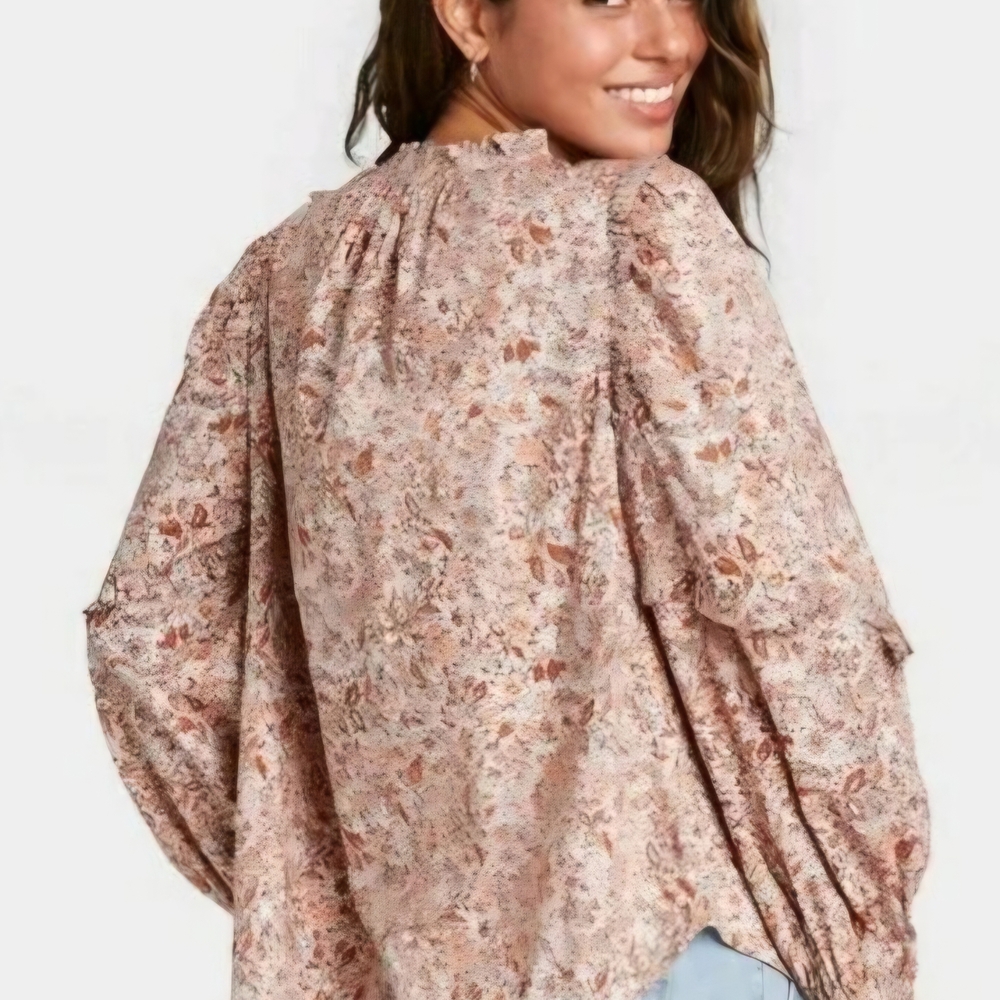 Universal Thread Multicolor Patterned Blouse - Picture 2 of 7